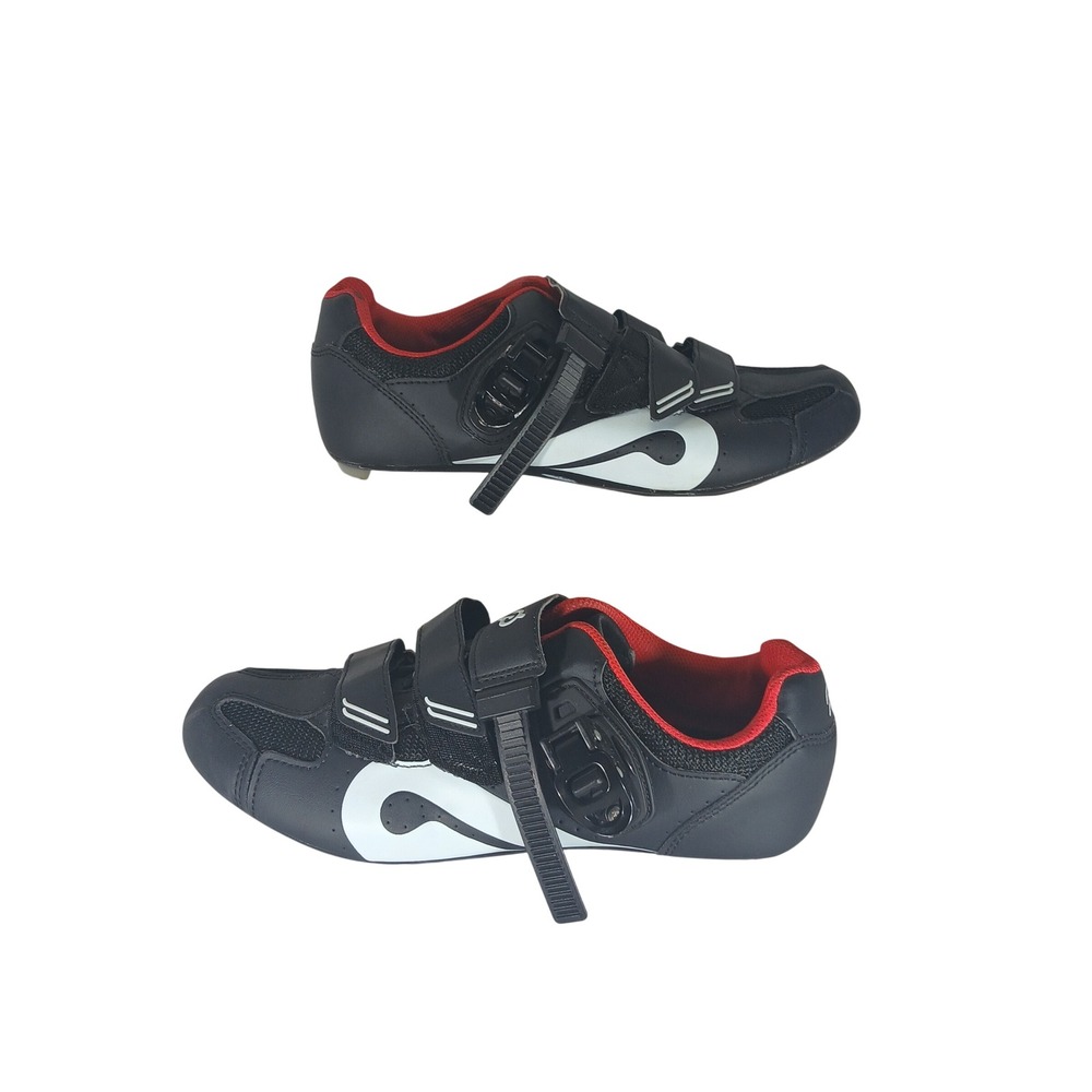 Peloton Cycling Shoes 41 Black Red Indoor Spin Bike Performance PL-SH-02